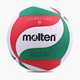 Impressão Bola de Voleibol com Agulha Opcional e Saco, Model5500, Esportes ao ar livre, Treinamento, Presente de Natal, Tamanho 5 - Image 1