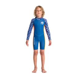 Wetsuit infantil de neoprene SCR, Kids Surfing Rash Guards, terno de mergulho elástico infantil, mangas compridas, quente, 2,5mm - Image 6