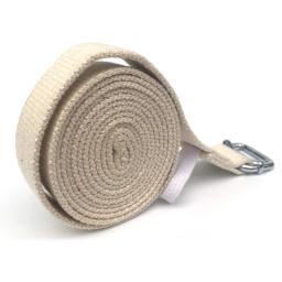 1-10 pces 3 metros cinto de estiramento de yoga alongado algodão natural espessamento laço com ombro aberto peito para acessórios de yoga - Image 6