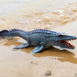Oenux-Modelo de dinossauro pré-histórico Oceano, Mosasaurus, Kronosaurus, Action Figure Liopleurodon, coleção antiga Sealife, brinde para crianças - Image 6