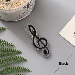 Plástico Musical Note Primavera Holder Clip, Suporte Clip para Piano Violão Musical Notação Clipes, Folha de papel, 1Pc - Image 4