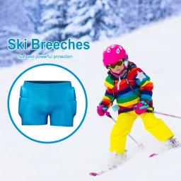 Patinação artística gelo quadris protetor almofada esportes suporte de segurança proteção protetora esqui impacto shorts desgastar-resistente adolescentes - Image 5