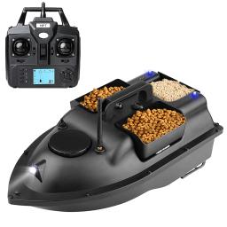Barco de pesca sem fio com GPS, função de retorno automático, alimentador inteligente RC, 3 recipientes, 500m, 2024 - Image 1