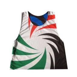 Atacado personalizado sublimação de alta qualidade lacrosse uniforme/novo design totalmente personalizar logotipo lacrosse jerseys e pinnies - Image 1