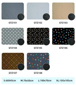 Reutilizável Anti Slip Urina Pad para Pet, Lavável Dog Pee Pad, Cama de treinamento de cachorro, Tapete de urina para carro, Pet Supplies - Image 5