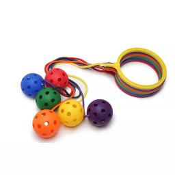 Anel de salto único para crianças, brinquedo divertido ao ar livre, treinamento sensorial, equilíbrio de coordenação, girando, corda saltitante para crianças, 1pc - Image 5