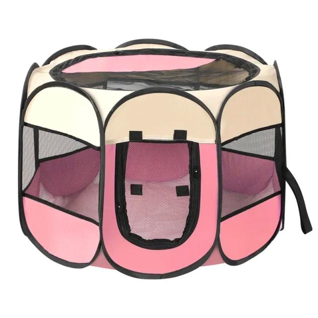 Tenda Dobrável Portátil para Gatos e Cães - Casa de Viagem ao Ar Livre, Fácil de Montar e Espaçosa