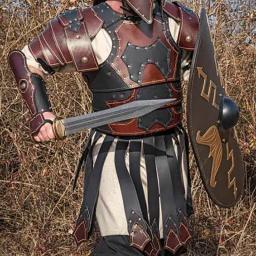 Medieval antigo grego legião romana gladiador couro do plutônio cuirass ombro peito armadura viking guerreiro cavaleiro cosplay traje larp - Image 5