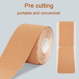 Fita elástica esportiva kinesio, adesivos de recuperação atlética, bandagens fitness, almofadas de suporte para cinesiologia, proteção das articulações do joelho, 5m x 5cm - Image 2