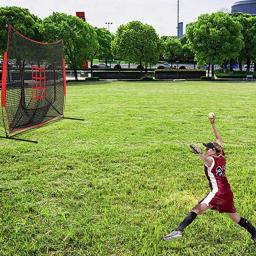 Baseball Softball Practice Net, Alvo zona ajustável para treinamento de beisebol, Batting Cage, Batendo jogando - Image 4