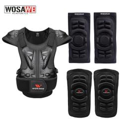 WOSAWE-Colete de Armadura para Adultos, Peito, Costas, Suporte de Coluna, Proteção Corporal, Motocross, Snowboard, Skate, Corrida, Skate - Image 1