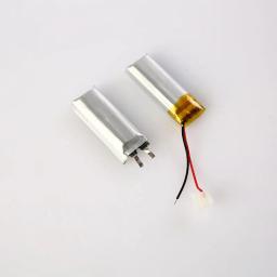 Bateria De Polímero De Lítio Para Bluetooth Headset, Ventilador De Mão, Baterias Recarregáveis, Tws Recorder, Novo, 180mAh, 601230, 3.7V - Image 4
