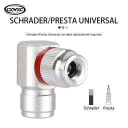 CXWXC-CNC Aluminum Bicycle Pump, CO2 Inflator, Schrader Presta Valve, MTB Road Bike, Bike Emergency Acessórios - Image 5