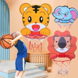 Montessori mini cesta de basquete brinquedos de jardim interno menino basquete jogos esportivos ao ar livre brinquedos para crianças - Image 1