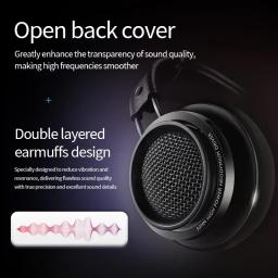 Philips fidelio x2hr fone de ouvido para jogos com fio de alta fidelidade com microfone som estéreo protetores de orelha de camada dupla para jogos de música de computador - Image 2