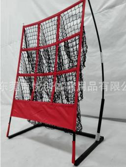 Basebol portátil Pitching Hitting Net, Pitch Net, Strike Zone Practice, Target Softball Throw Equipment, 9 Buracos - Image 5