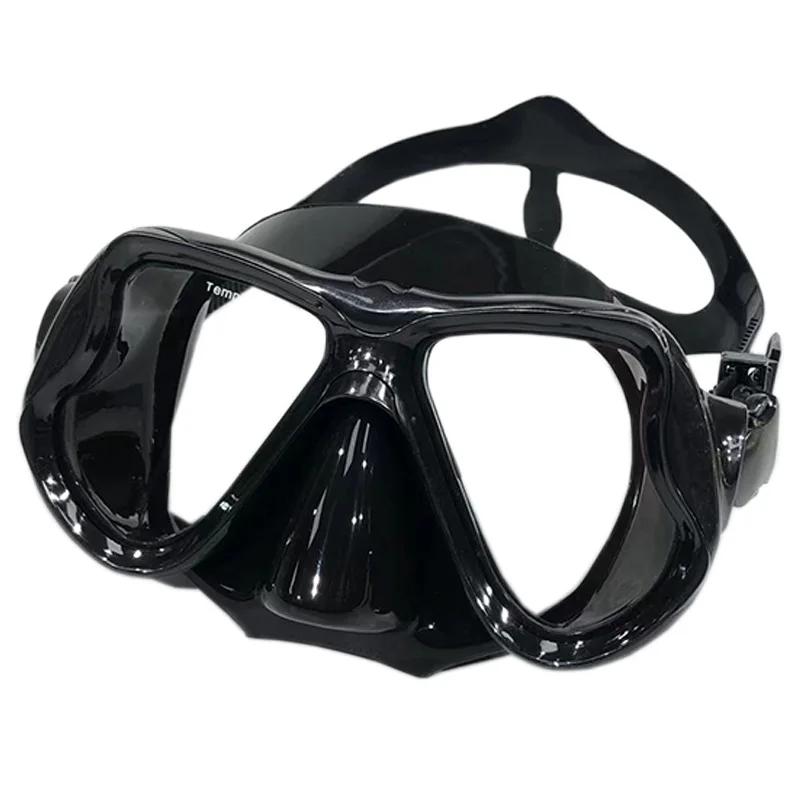 Máscaras de mergulho para adultos conjunto de tubo de respiração de mergulho óculos para mulheres homens máscaras de fivela antiderrapante - Image 1