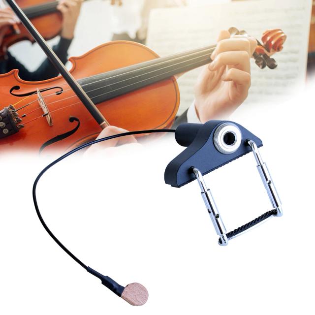 Captador de Violino Profissional para Som Acústico Autêntico e Portátil