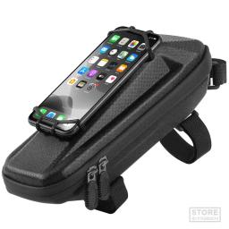 West Biking-Bolsa de Bicicleta Multifuncional com Suporte Do Telefone, Frame Frontal, Tubo Superior, Impermeável, MTB Bike Bag, Acessórios De Ciclismo - Image 1