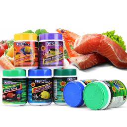 Flocos marinhos para alimentação de peixes, Nutrição oceânica, Recife marinho, Alimentação para peixes tropicais marinhos, Peixe-palhaço, Peixe-anjo, Butterflyfish Tang, 71g - Image 1