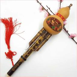 Cabaça chinesa cucurbit flauta handmade handmade hinusi étnica instrumento musical, c chave, tom bb para iniciantes, amantes de música - Image 4
