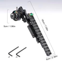 Besta visando quadro para cima para baixo ajustável com luz verde arco acessórios de caça tiro com arco - Image 6