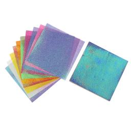 Cardstock de papel perolado para Scrapbooking, DIY Handmade Cards Making, Arte Artesanato, Mix Cor, 7x7cm, 50 Pcs - Image 6