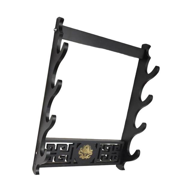 Suporte de Parede para Espadas Samurai e Luzes, Estilo Dragão, Ideal para Katana e Wakizashi