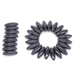 Pedras caídas magnética rugby bola terapia alívio brinquedo oval ímã grânulo conjunto cuidados de saúde ferrite massageador hematita decoração para casa - Image 5