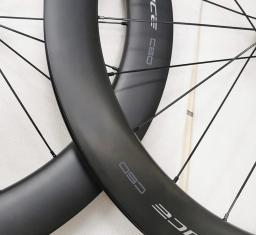 Roda clincher de disco de cascalho para bicicleta de estrada, largura 36/30/28mm, 50/55/60mm, adesivo personalizado, catraca 36t, cubo cerâmico, roda de freio a disco - Image 2