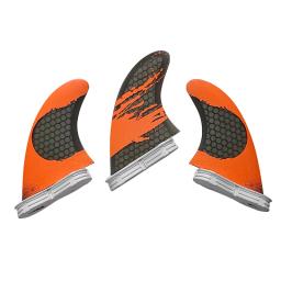 UPSURF-Surf Fins para prancha de surf, FCS 2 Fins, Honeycomb, G3, G5, G7, Prancha de surf, Thruster, Kitesurf, Quilla Paddle, Fin, Sup Fins, 3 Pcs Set - Image 2