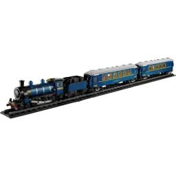 O Orient Express Train Blocos de Construção para Crianças, Tijolos modelo locomotiva de luxo, Brinquedos de Natal MOC 21344 - Image 5