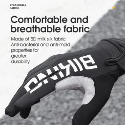 WEST BIKING-Luvas de ciclismo com dedos completos para homens e mulheres, antiderrapantes, respiráveis, esportes, MTB, bicicleta, academia, fitness, inverno - Image 4