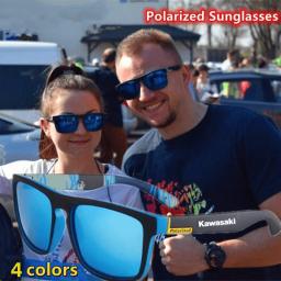 Kawasaki-Óculos de sol polarizados para homens e mulheres, Proteção UV400, Ao ar livre, Caça, Pesca, Dirigindo, Bicicleta, Óculos de sol, Caixa incluída - Image 4