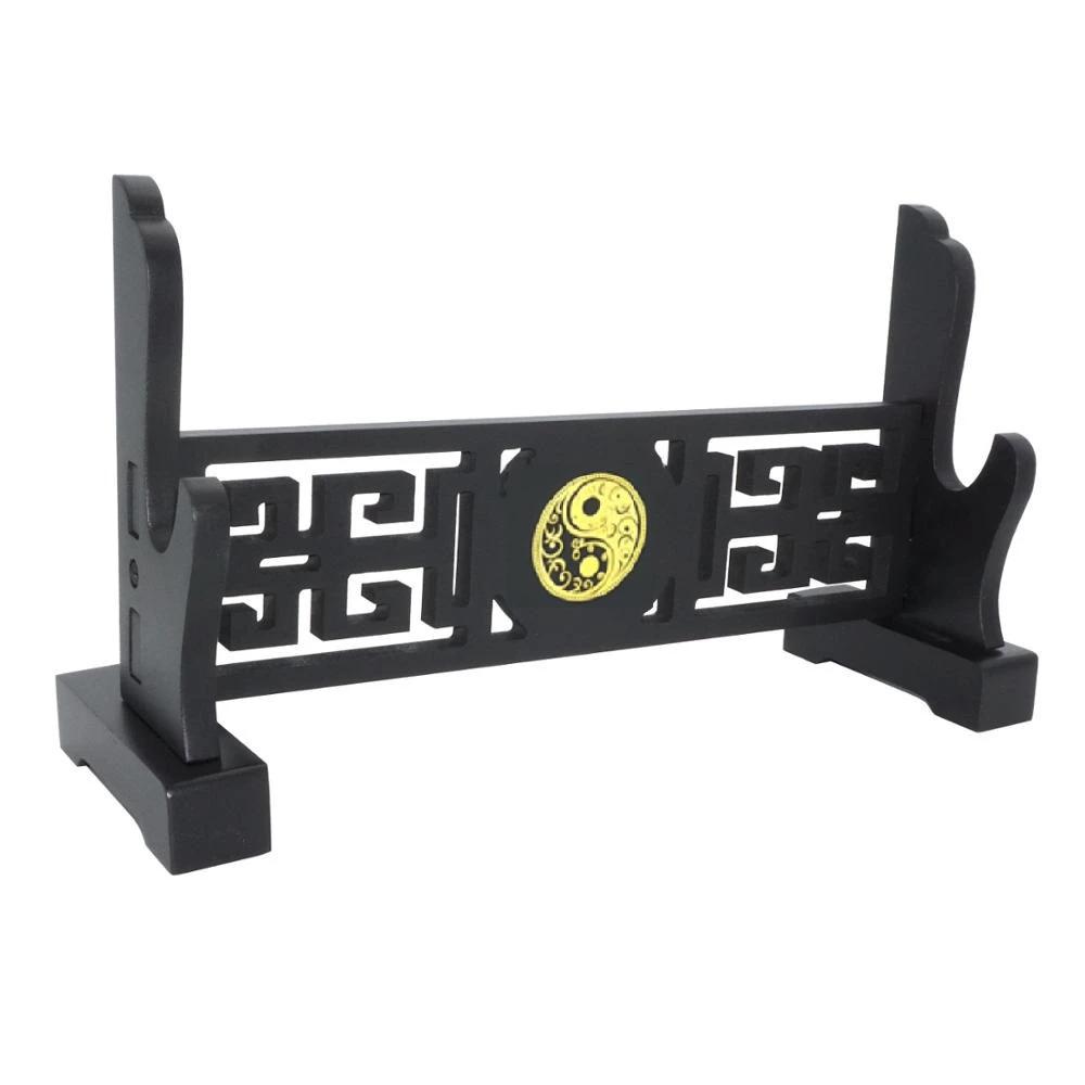 Suporte de espada Exibição de armas Veludo Proteger Espada Cremalheira Katana Genji Samurai Japonês Blade Gladius Templários Medieval Stand -Taichi - Image 1