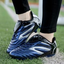 Chuteiras de futebol profissional com renda para homens e meninos, sapatos de futebol, botas de alta qualidade, tênis de grama infantil, sociedade, tamanho 32-45 - Image 5