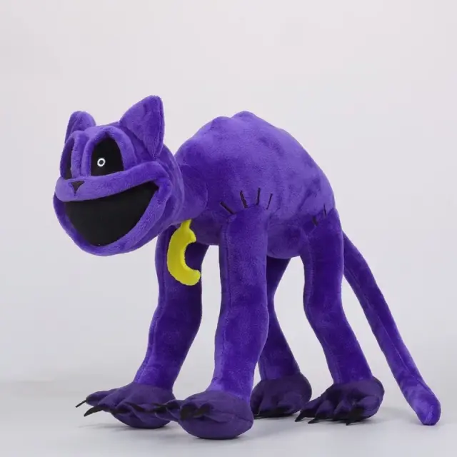 Boneca de Travesseiro Monstruosa de Gato, Brinquedo Recheado de 30cm para Fãs do Sleep Compa