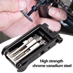 Bicicleta portátil Multitool Kit, Repair Tool Set, 23 em 1, Bike Tire Alavancas, Hex Falou, Chave - Image 4
