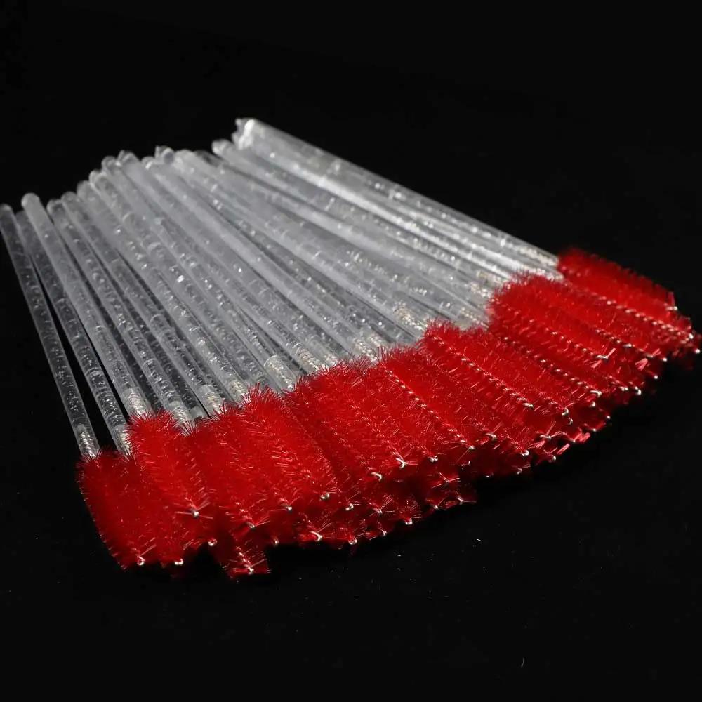 Descartável Crystal Eyelashes Brush Comb, Eye Lashes Extensão, Mascara Wands, Maquiagem Profissional, Ferramenta de Beleza, 50Pcs - Image 1