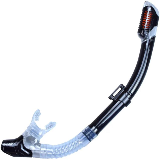 Equipamento de Mergulho Subaquático: Protetor de Splash, Tubo de Snorkel Seco e Válvula Superior para Adultos e Crianças