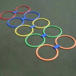 Malha Jumping Ring Set for Kids, cor ao ar livre, engraçado, treinamento físico, brinquedos esportivos, jogos para Park Play, meninos e meninas - Image 6