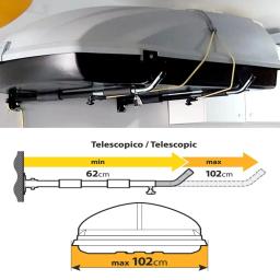 Wall Mount Storage Rack para carro Rooftop Cargo Box SUP Paddle Board Prancha de surf Kayak Suporte de parede de garagem para bicicletas Carga 50kg 1 par - Image 1