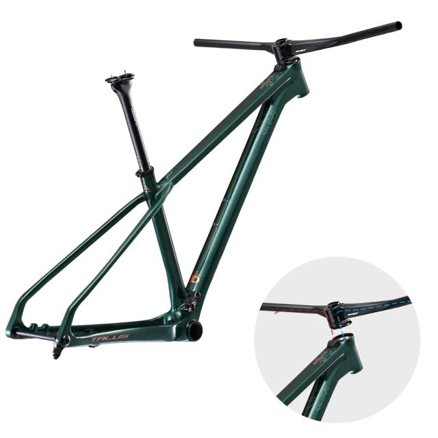 2025 LEXON TALUS Quadro de Carbono MTB 29er Bicicleta de Montanha 148*12mm Conjunto de Quadros de Bicicleta de Carbono 15/17/19 polegadas BOOST 29er Peças de Ciclismo