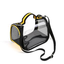 Bolsa de transporte transparente portátil, Mala de viagem, Pequenos portadores de animais, Bolsa para Hamster, Pássaro, Esquilo, Cobaia, Coelho - Image 4