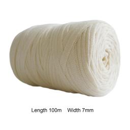 Fio De Malha Elástica Para T-shirt De Crochê, Artesanato De Macramé, Fio De Tecido Para Pet Bed, Tapetes, Bolsas Tapetes E Cestas - Image 6