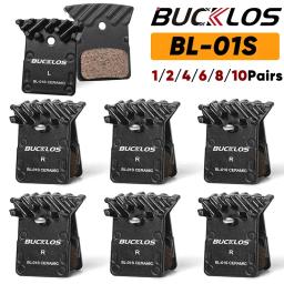 Bucklos pastilhas de freio a disco de cerâmica para bicicleta mtb pastilha de freio hidráulico para shimano l05a k04s k05s pastilhas de freio de bicicleta de estrada e montanha - Image 1