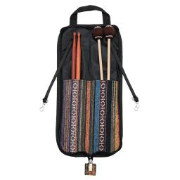 Drum Stick Bag Estilo Étnico Padrão Listrado Oxford Thicken Pano Handbag Alta capacidade Impermeável Tambor Backbag Percussão Peças - Image 5