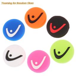 Multi-color vibração amortecedor para raquete de tênis, silicone anti-vibração, acessórios esportivos - Image 3