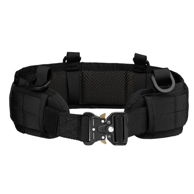 Cinto Acolchoado Tático para Airsoft e Paintball - Ideal para Combate, Dever e Caça com Sistema Molle