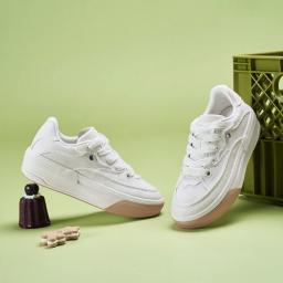Xtep plataforma sapatos de skate para mulher 2024 outono confortável sapatos esportivos jogging moda tênis 876318310006 - Image 3